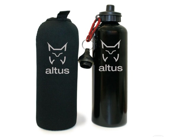 Altus Botella 1l con funda de Neopreno