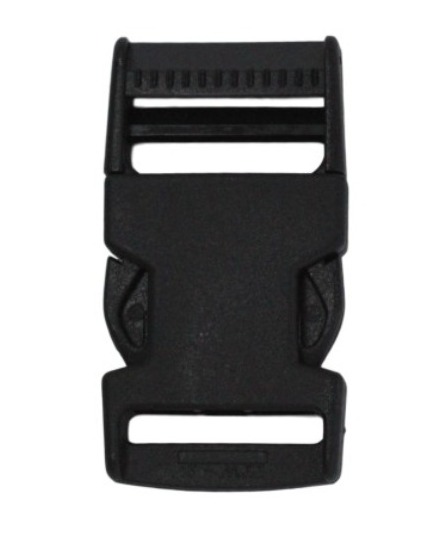 Hebilla 25 mm. Click. 2 unds.