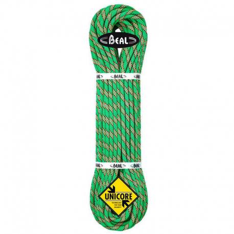 Corde D'escalade Beal Cobra Unicore - Double, Diamètre 8,6 Mm - Légère, Résistante, Peu Gonflante
